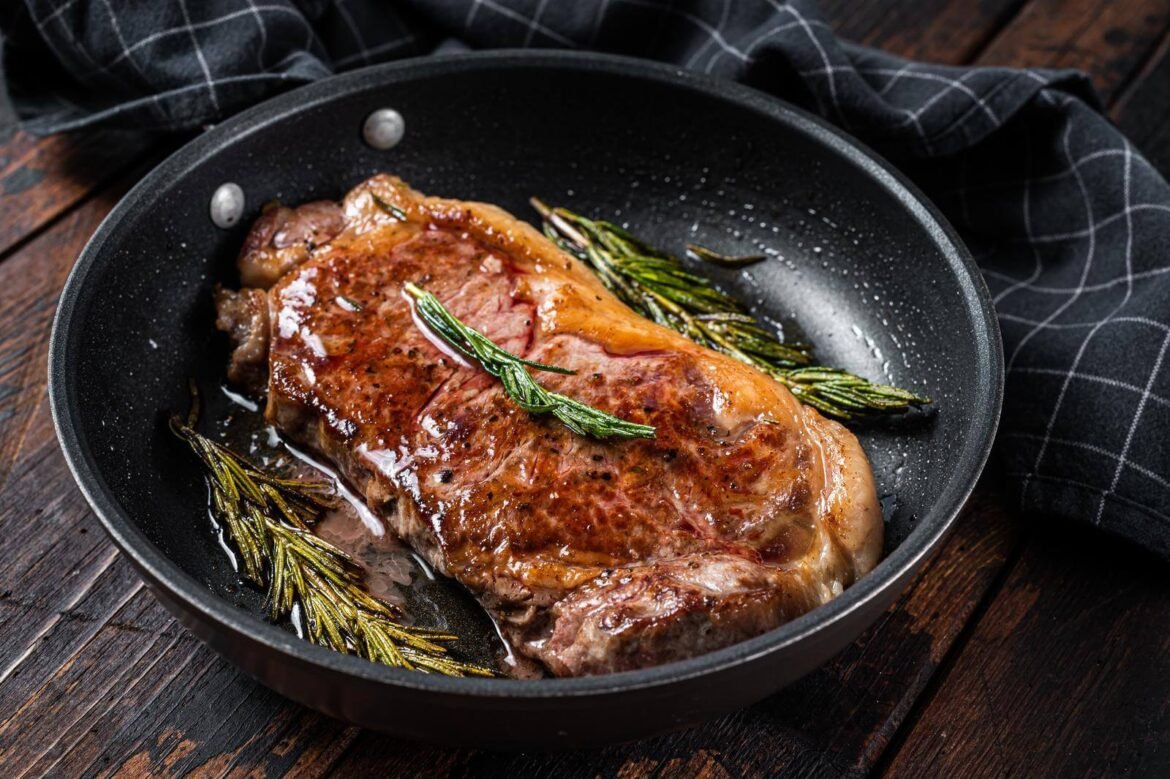 Grilled New York Strip Beef Meat Steak Grilled New York Strip Beef Meat Steak