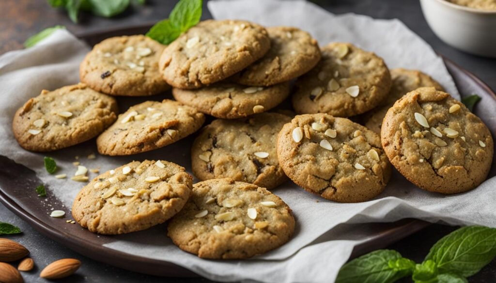 ready-made cookies on a plate