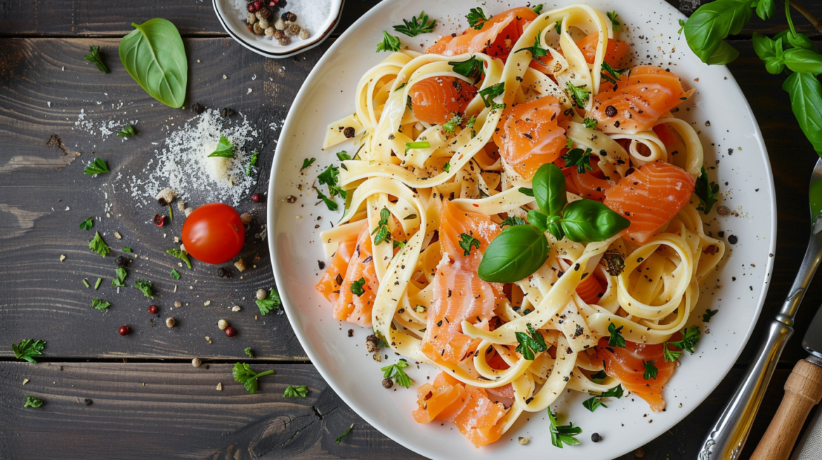 Smoked Salmon Pasta